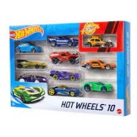 Mattel Hot Wheels - Sada 10 Autíček