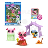 Littlest Pet Shop Kempování (3 figurky)