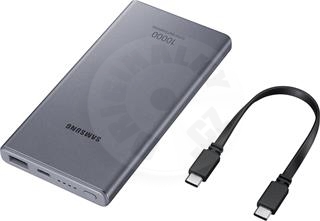 Samsung Power Bank (USB A, Type-C) 25W, 10000mAh - tmavě šedá
