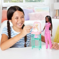 Barbie Herní set povolání - Pediatrička brunetka (1)