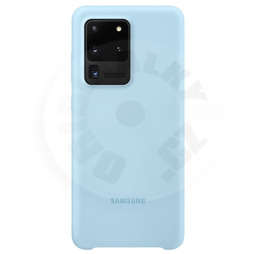 Samsung Silikonový zadní kryt S20 Ultra - modrá