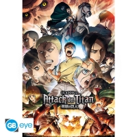 ATTACK ON TITAN - Poster Maxi 91.5x61 - S2 Key Art*_(1)