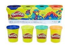 Hasbro Play-Doh Modelína 4 kelímky Wild