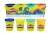 Hasbro Play-Doh Modelína 4 kelímky Wild