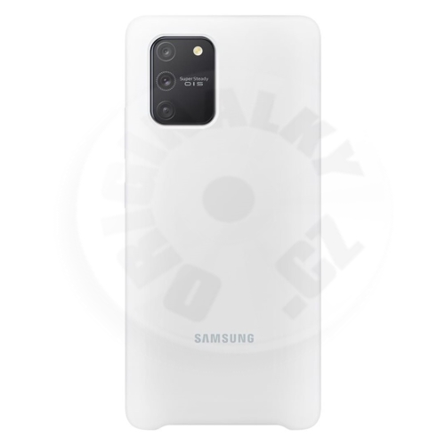 Samsung Silikonový zadní kryt S10 Lite - bílá