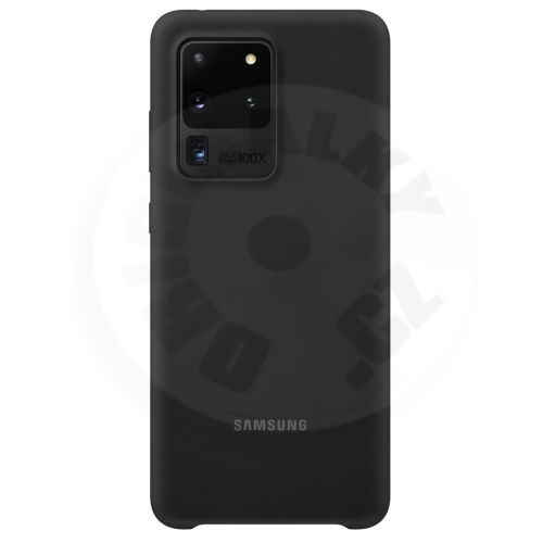 Samsung Silikonový zadní kryt S20 Ultra - černá