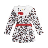 Župan dětský - Hello Kitty - vel 6 let