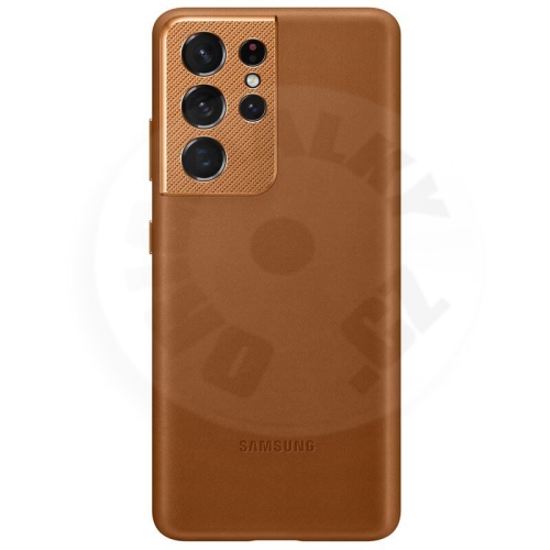Samsung Leather Cover - S21 Ultra 5G - Brown