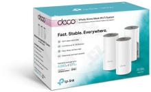 TP-Link Deco E4(3-pack) WiFi5 Mesh (AC1200, 2,4GHz/5GHz, 2x100Mb/sLAN/WAN)
