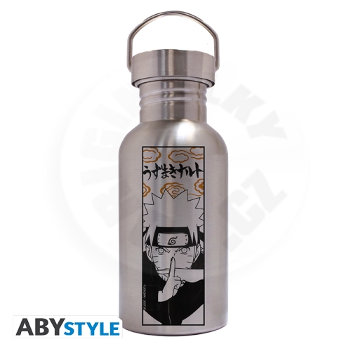 NARUTO SHIPPUDEN - Canteen Steel Bottle - 500ml - Naruto Jutsu_(1)