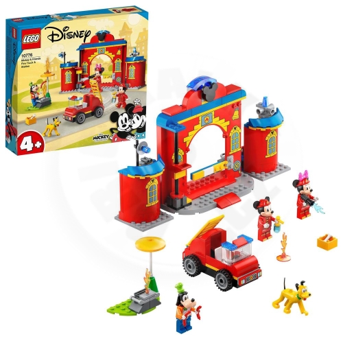 LEGO® | Disney Mickey and Friends 10776 Mickey & Friends Fire Truck & Station